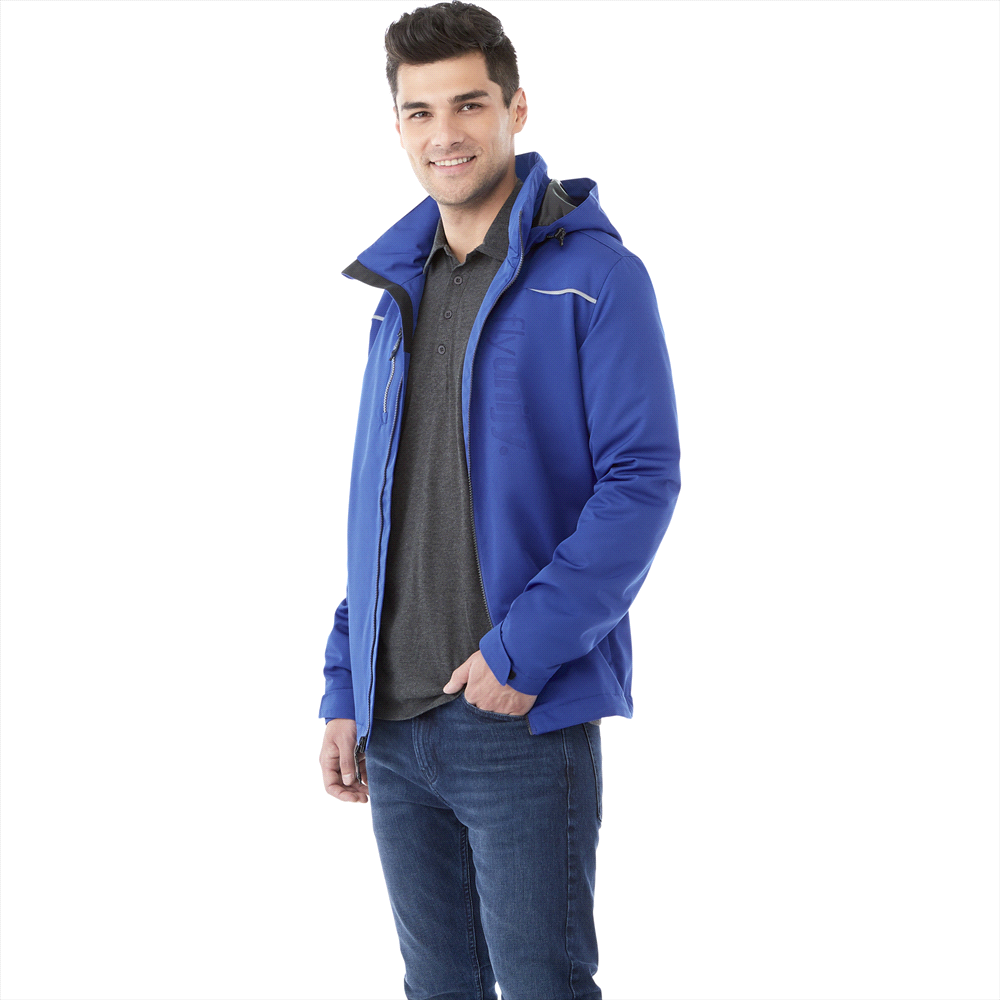 Colton Fleece Lined Jacket - Mens – Jackets – Apparel Range – available in Black, Grey Storm, New Royal, Team Red – thumbnail 7 of 16