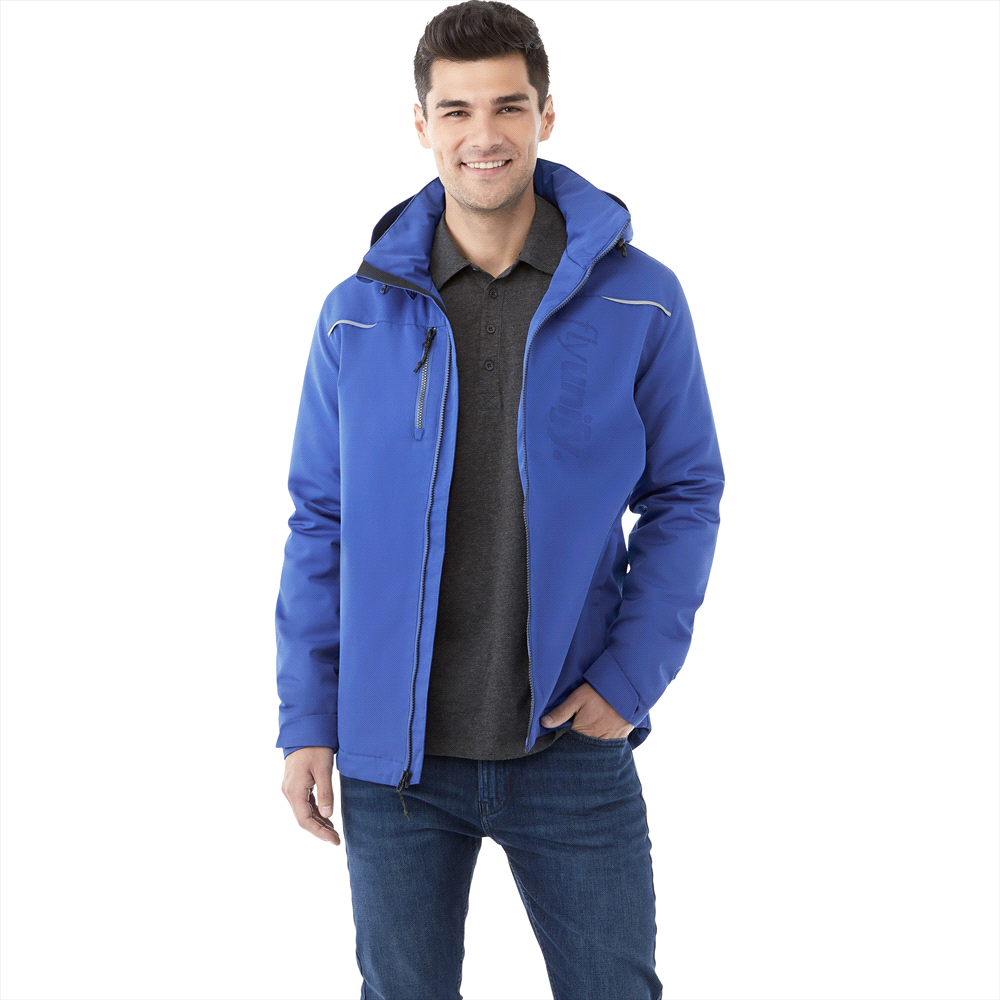Colton Fleece Lined Jacket - Mens – Jackets – Apparel Range – available in Black, Grey Storm, New Royal, Team Red – thumbnail 8 of 16