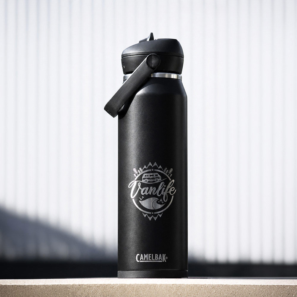 CamelBak - Thrive Flip Straw VSS 1.0L – Drink Bottles – The Range – available in Black, Moss, Stainless and Stone – thumbnail 6 of 22