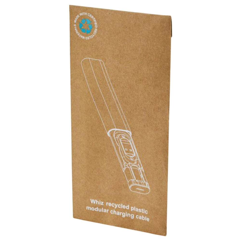 Whiz Recycled Plastic Modular Charging Cable – Travel Mugs – The Range – available in White – thumbnail 5 of 9