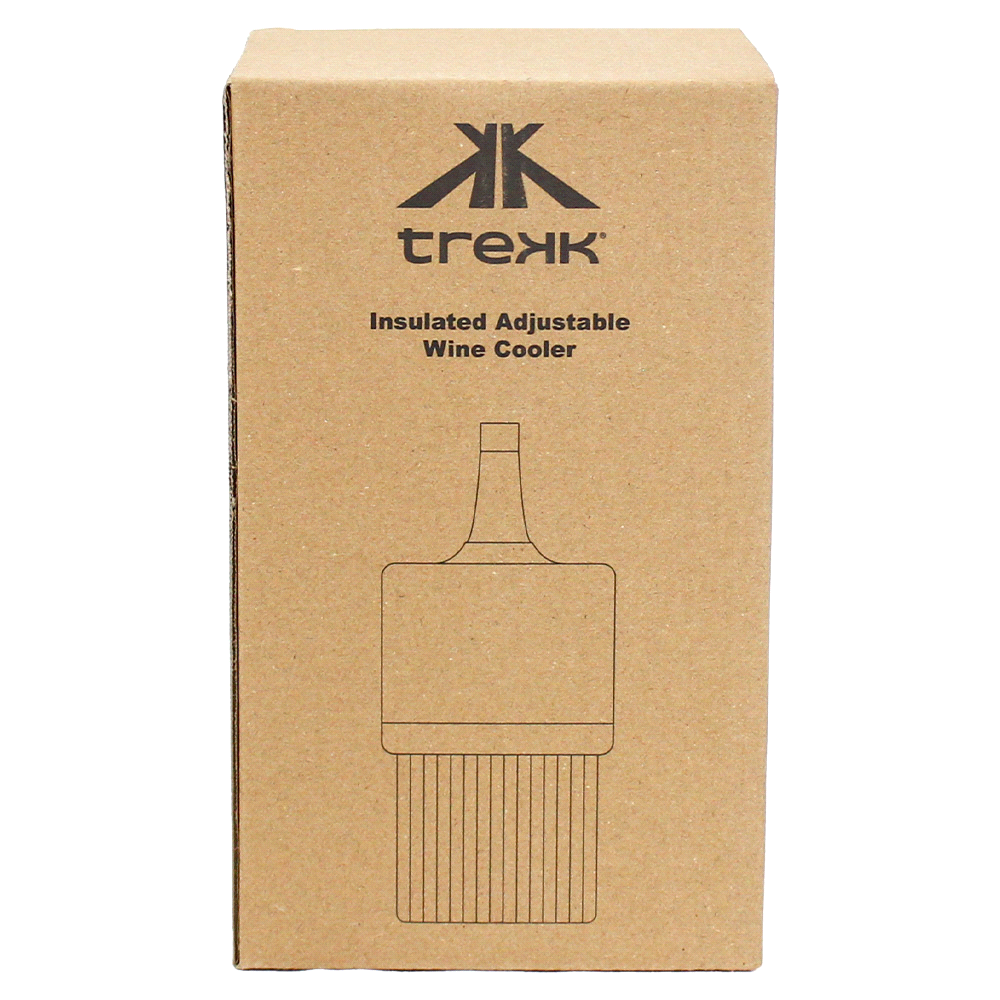 Trekk Insulated Adjustable Wine Cooler – Glassware – The Range – available in Black and White – thumbnail 2 of 11