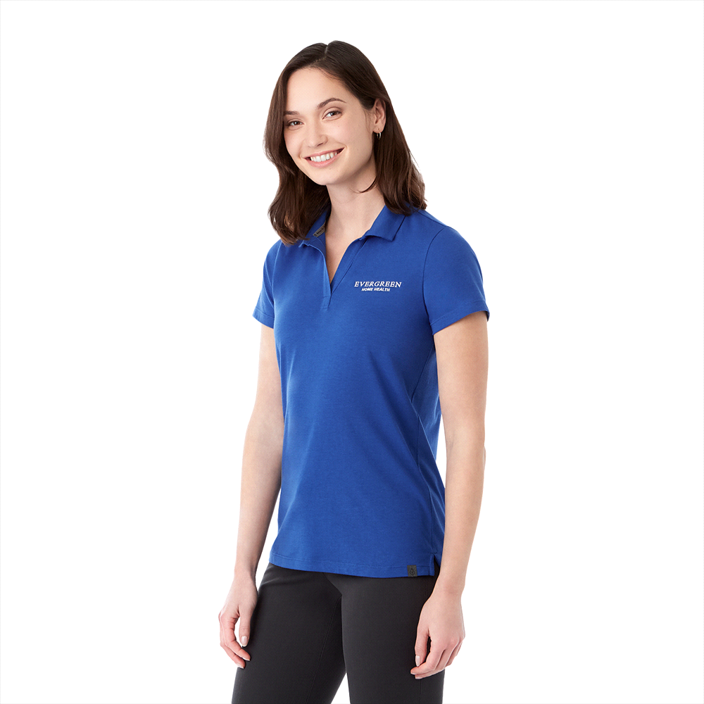 Somoto Eco Short Sleeve Polo - Womens – Polo Shirts – Apparel Range – available in Black, Heather Grey, New Royal, Vintage Red – thumbnail 9 of 24