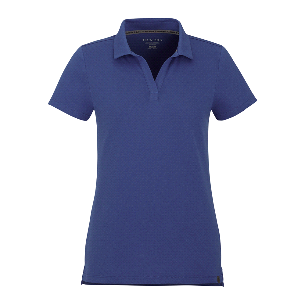 Somoto Eco Short Sleeve Polo - Womens – Polo Shirts – Apparel Range – available in Black, Heather Grey, New Royal, Vintage Red – thumbnail 6 of 24