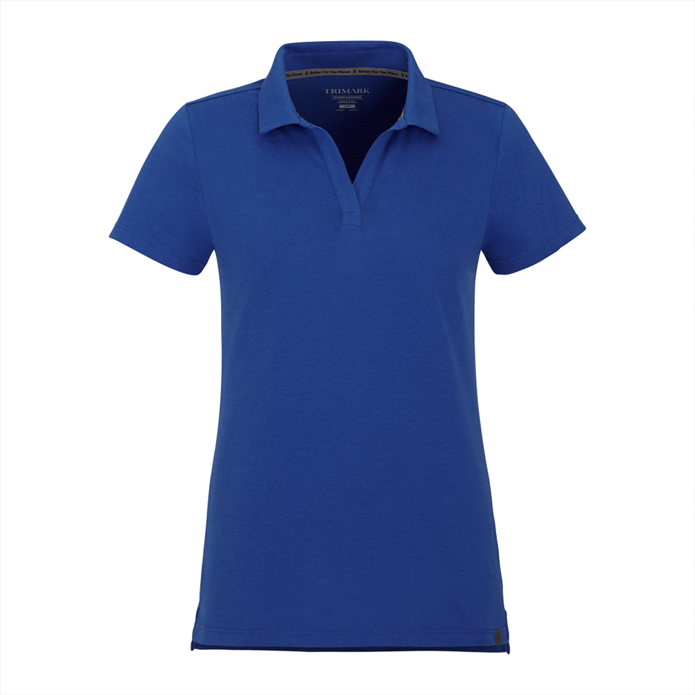 Somoto Eco Short Sleeve Polo - Womens – Polo Shirts – Apparel Range – available in Black, Heather Grey, New Royal, Vintage Red – thumbnail 2 of 24