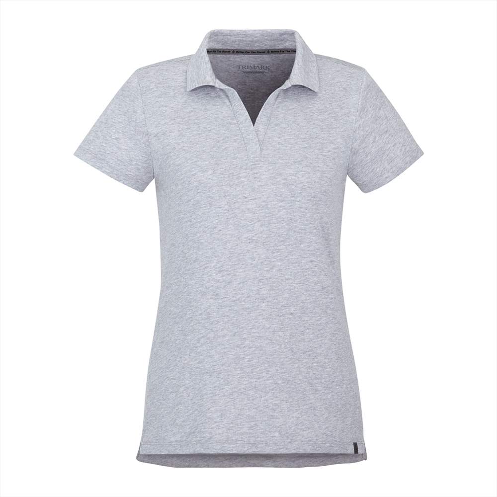 Somoto Eco Short Sleeve Polo - Womens – Polo Shirts – Apparel Range – available in Black, Heather Grey, New Royal, Vintage Red – thumbnail 3 of 24