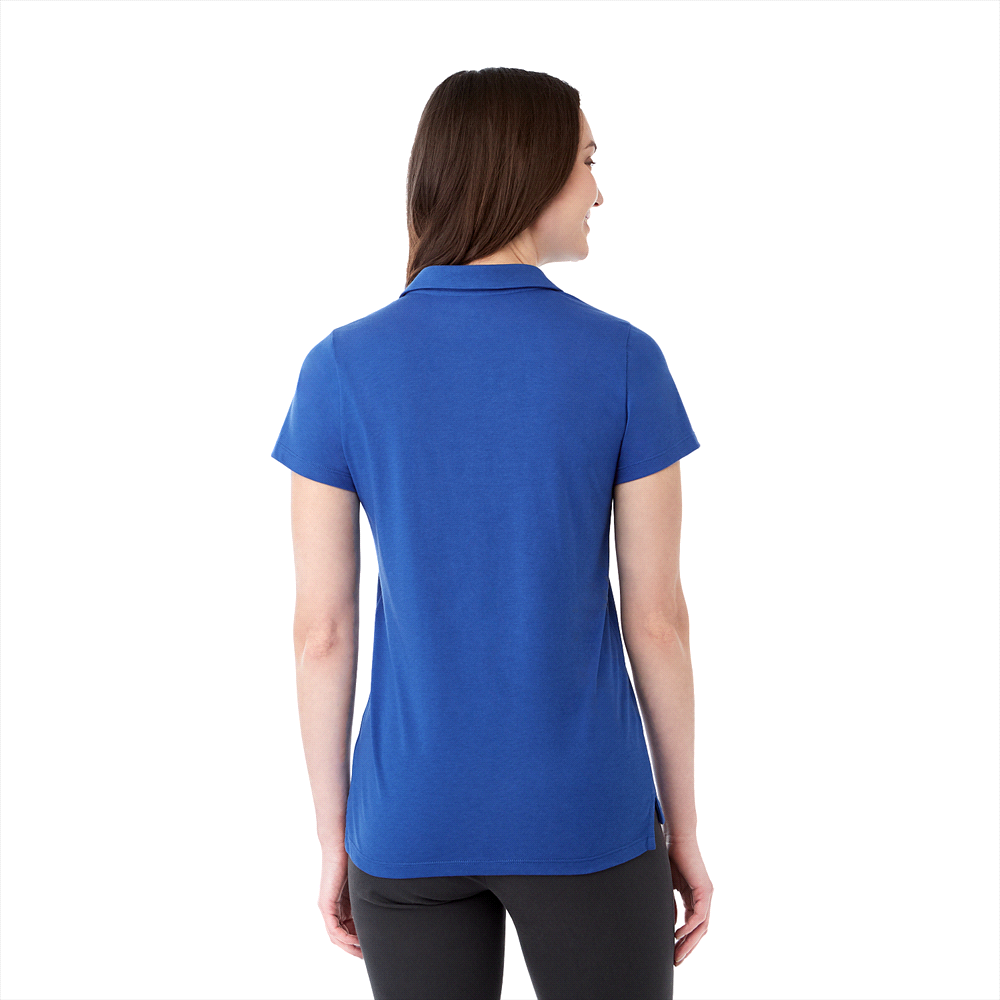 Somoto Eco Short Sleeve Polo - Womens – Polo Shirts – Apparel Range – available in Black, Heather Grey, New Royal, Vintage Red – thumbnail 10 of 24