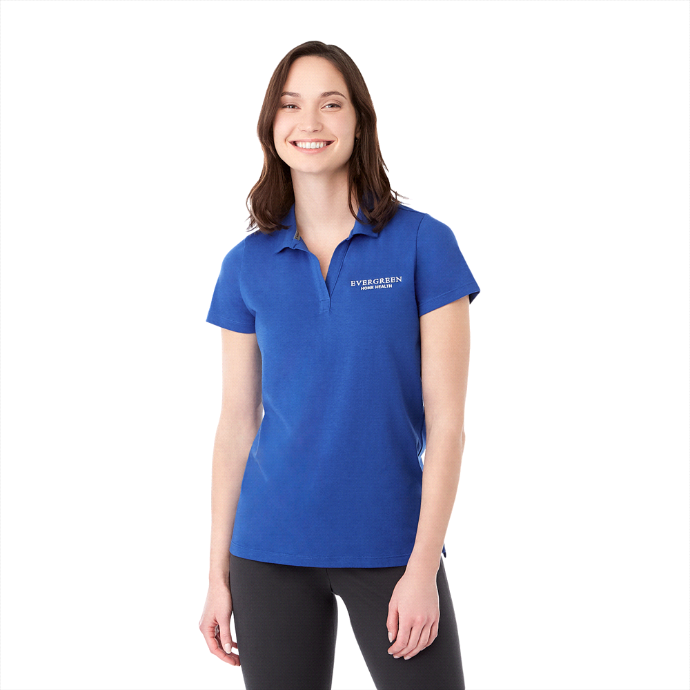 Somoto Eco Short Sleeve Polo - Womens – Polo Shirts – Apparel Range – available in Black, Heather Grey, New Royal, Vintage Red – thumbnail 1 of 24