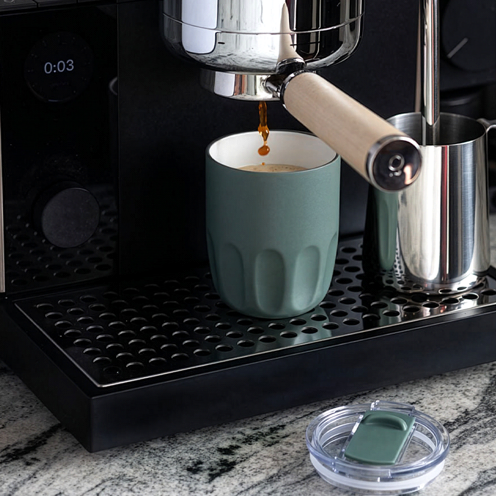 Carry Cup Olla Vacuum Coffee Cup w/ Ceramic Liner - 300ml – Mugs – The Range – available in Black, Cream, Navy, Pink and Sage Green – thumbnail 10 of 40
