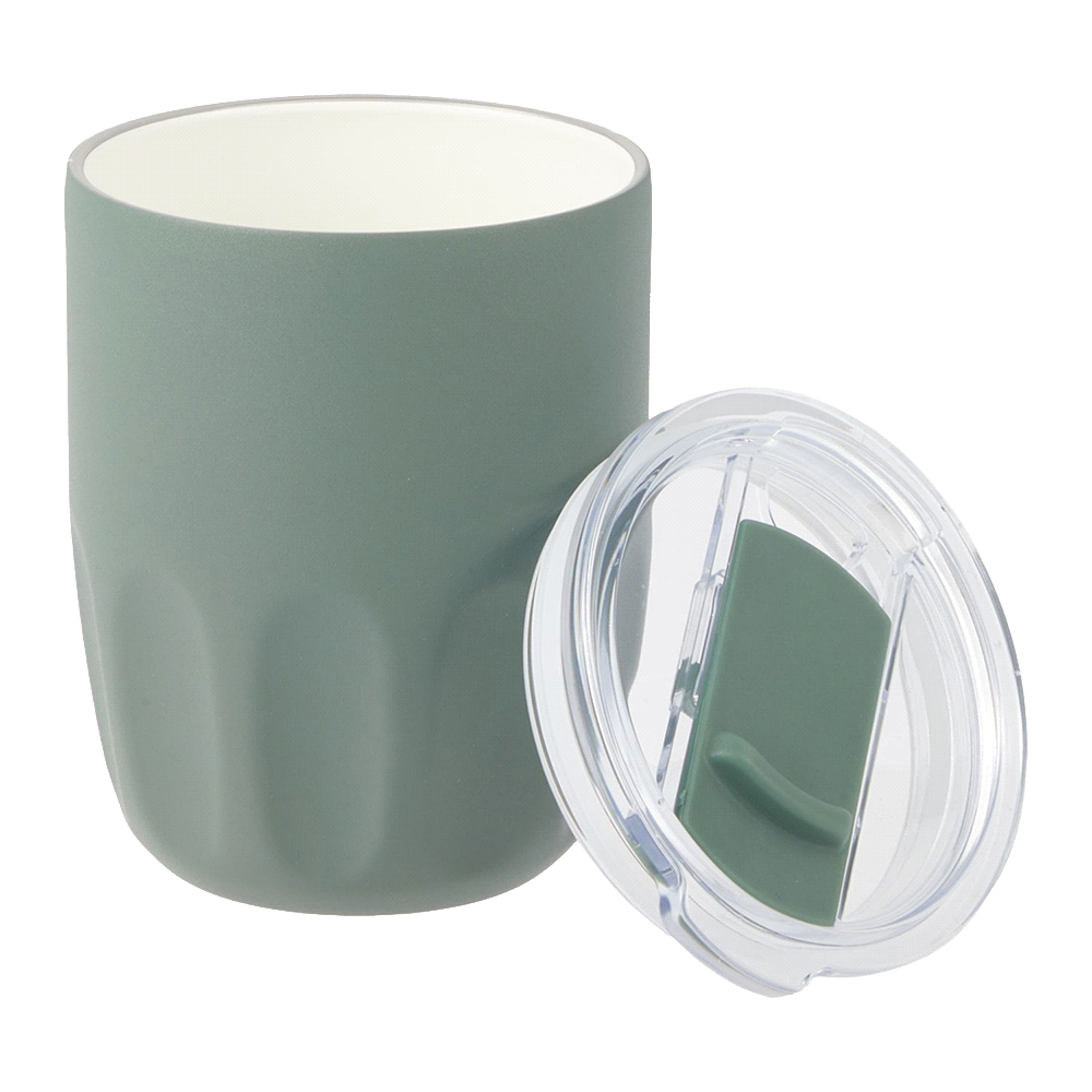 Carry Cup Olla Vacuum Coffee Cup w/ Ceramic Liner - 300ml – Mugs – The Range – available in Black, Cream, Navy, Pink and Sage Green – thumbnail 7 of 40