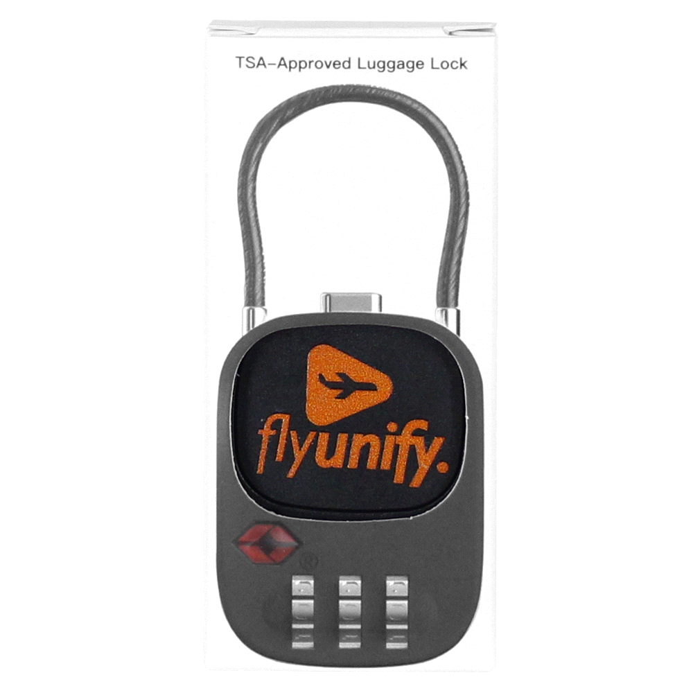 Atlas TSA Lock – Luggage Tags – The Range – available in Black and White – thumbnail 14 of 19