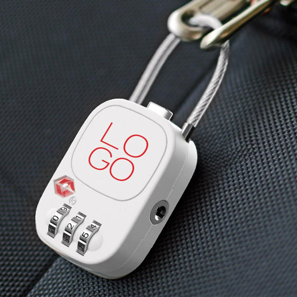 Atlas TSA Lock – Luggage Tags – The Range – available in Black and White – thumbnail 12 of 19