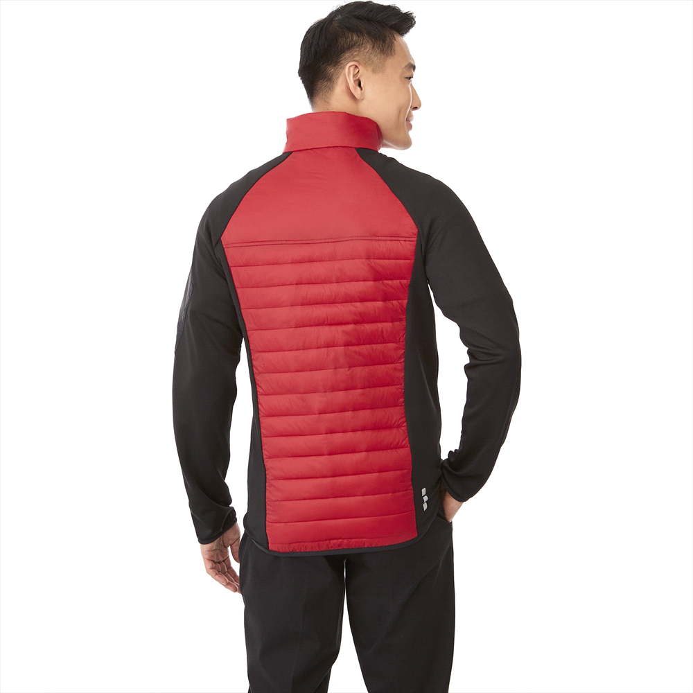 Banff Hybrid Insulated Jacket - Mens – Jackets – Apparel Range – available in Black/Black, New Royal/Black, Team Red/Black and Vintage Navy/Vintage Navy – thumbnail 3 of 15