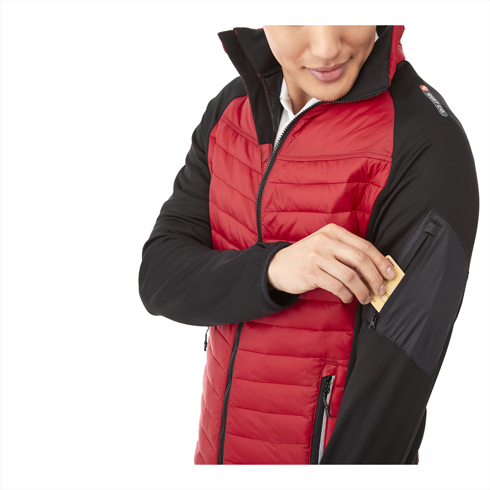 Banff Hybrid Insulated Jacket - Mens – Jackets – Apparel Range – available in Black/Black, New Royal/Black, Team Red/Black – thumbnail 5 of 15