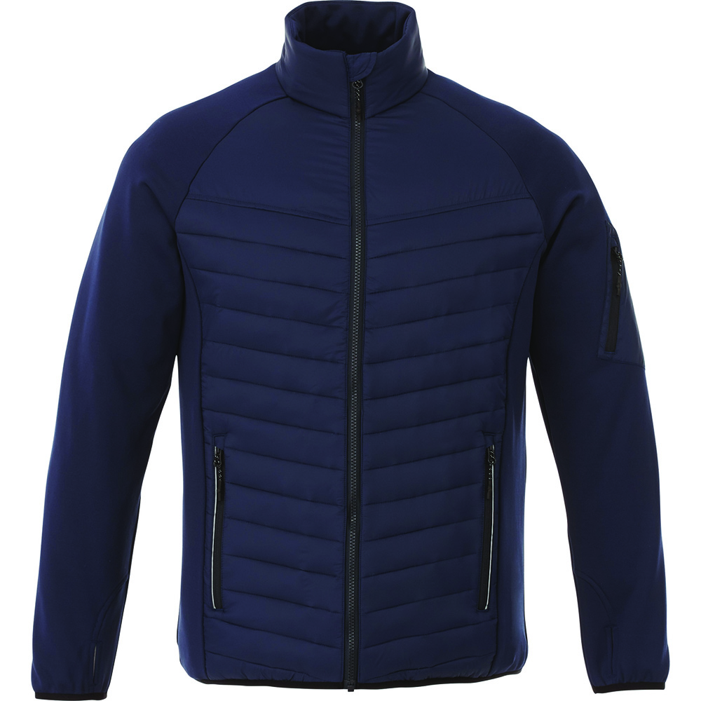 Banff Hybrid Insulated Jacket - Mens – Jackets – Apparel Range – available in Black/Black, New Royal/Black, Team Red/Black – thumbnail 8 of 15