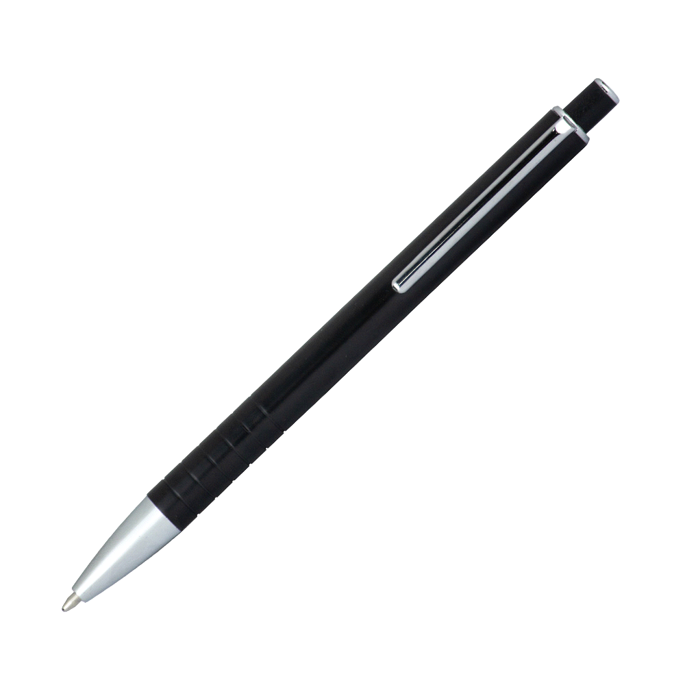 Molero Click Action Ballpoint Pen – Metal Pens – The Range – available in Black, Navy, Silver and Teal – thumbnail 10 of 14