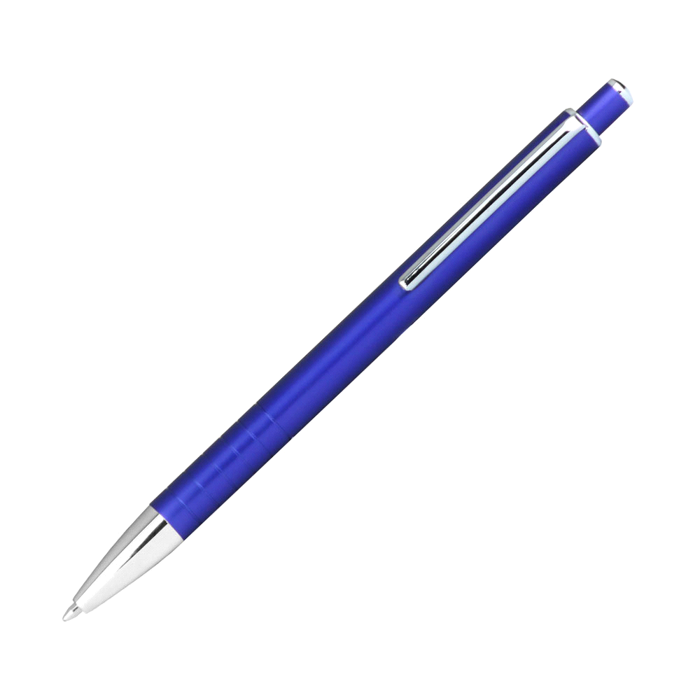 Molero Click Action Ballpoint Pen – Metal Pens – The Range – available in Black, Navy, Silver and Teal – thumbnail 12 of 14
