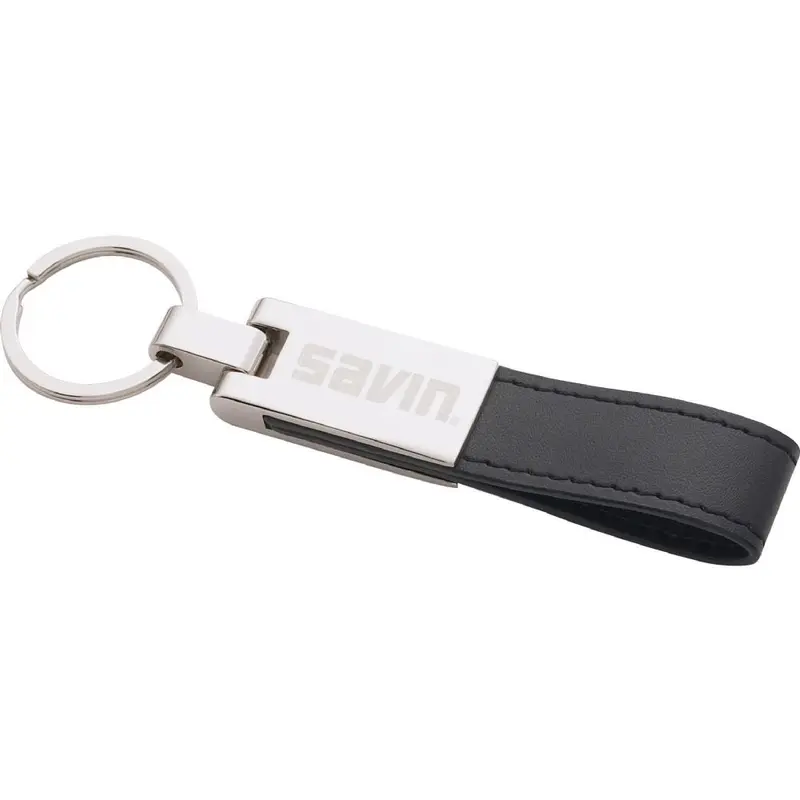 UltraHyde / Silver Key Ring – Keyrings – available in black colour