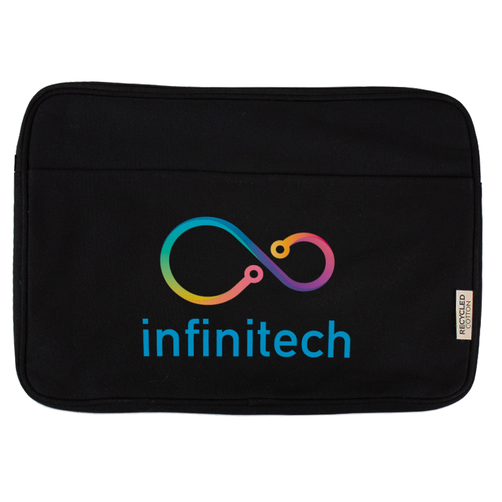 Darani GRS Recycled Canvas 16" Laptop Sleeve – Laptops – The Range – available in Black and Navy – thumbnail 6 of 15