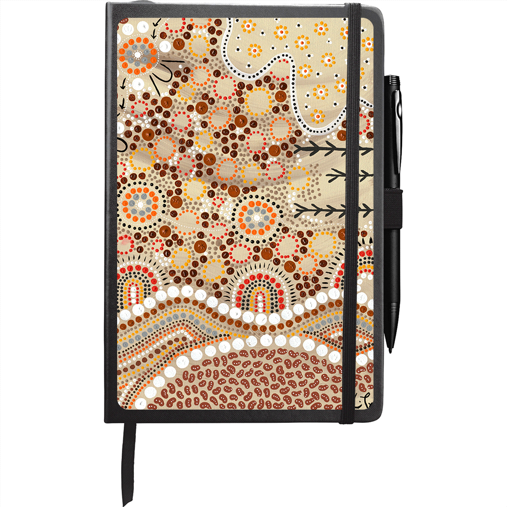 Nova Bound JournalBook w/ Blank Pages – Diaries – The Range – available in Black, White – thumbnail 10 of 16