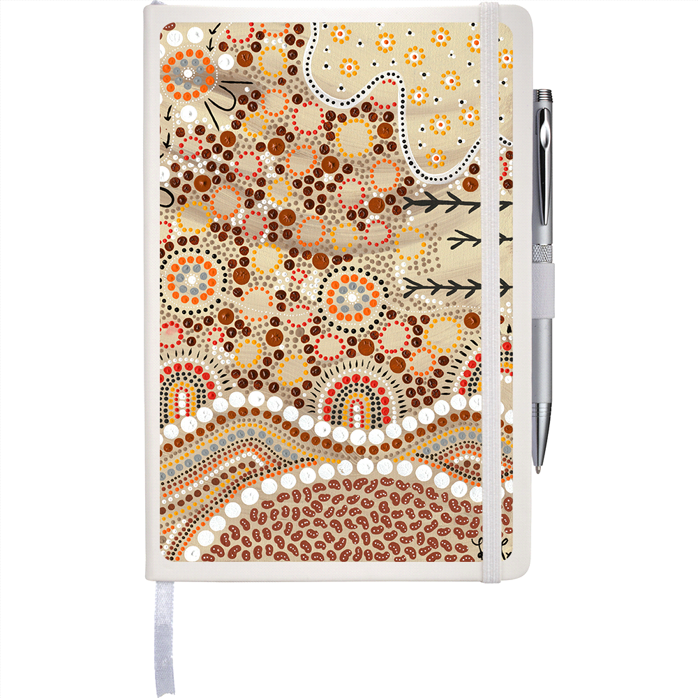 Nova Bound JournalBook w/ Blank Pages – Diaries – The Range – available in Black and White – thumbnail 11 of 16