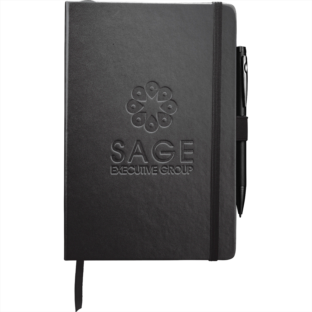 Nova Bound JournalBook w/ Blank Pages – Diaries – The Range – available in Black, White – thumbnail 13 of 16