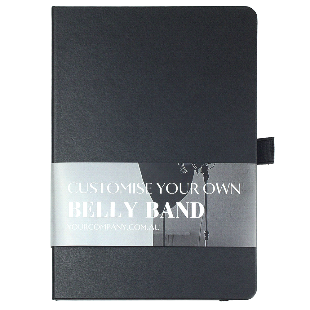 Nova Bound JournalBook w/ Blank Pages – Diaries – The Range – available in Black, White – thumbnail 4 of 16