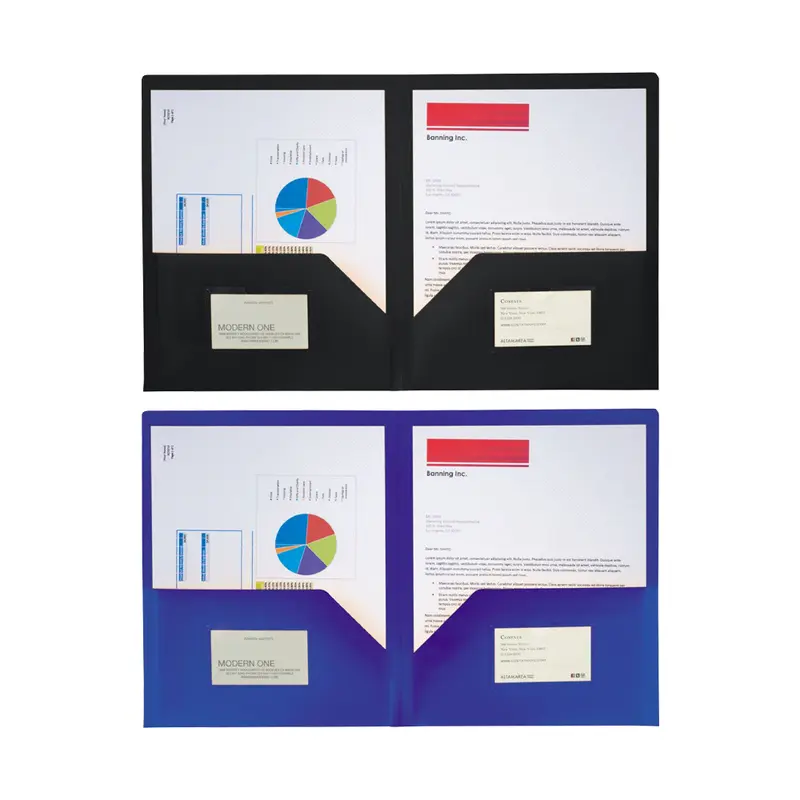 Old School Folder – Compendiums – available in black, blue colours