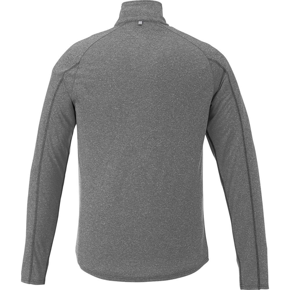 Taza Knit Quarter Zip - Mens – Jackets – Apparel Range – available in Aspen Blue Heather, Heather Dark Charcoal, Silver Heather and Team Red – thumbnail 16 of 21