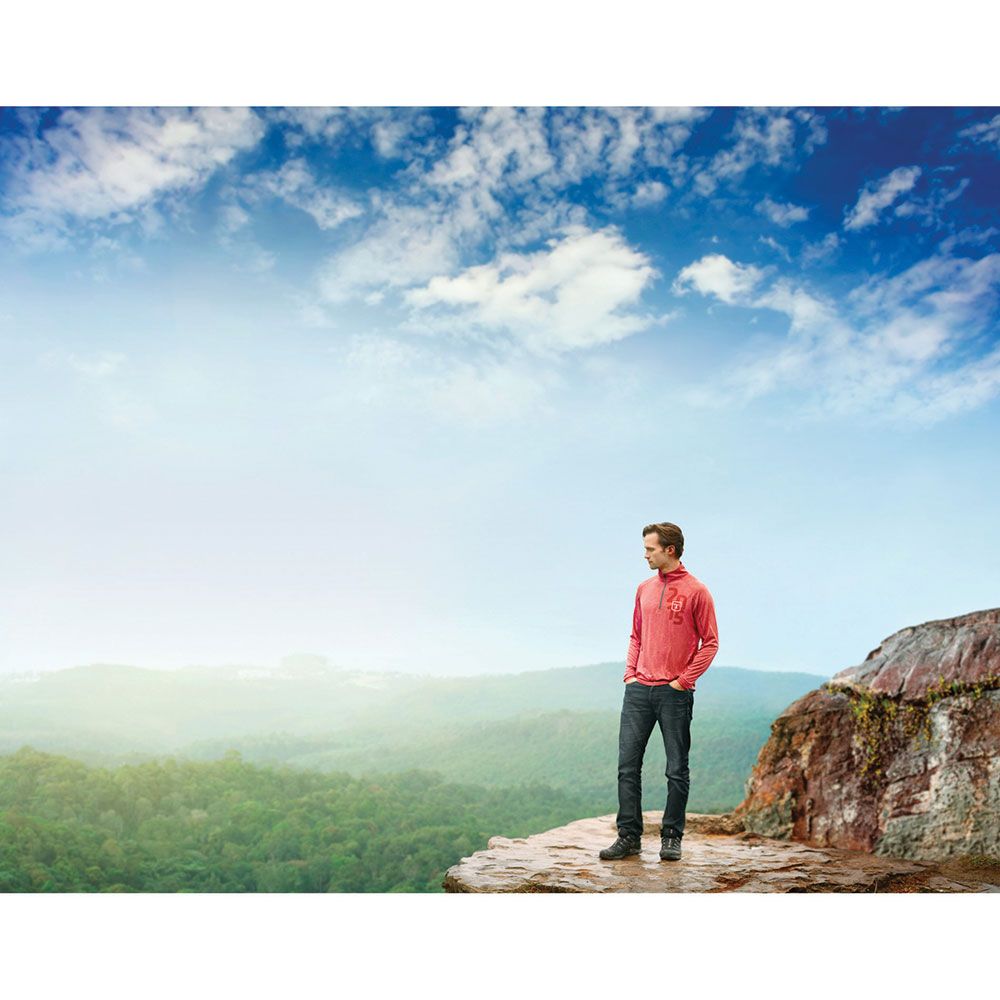 Taza Knit Quarter Zip - Mens – Jackets – Apparel Range – available in Blue, Green, Grey, Red and 1 more – thumbnail 19 of 21