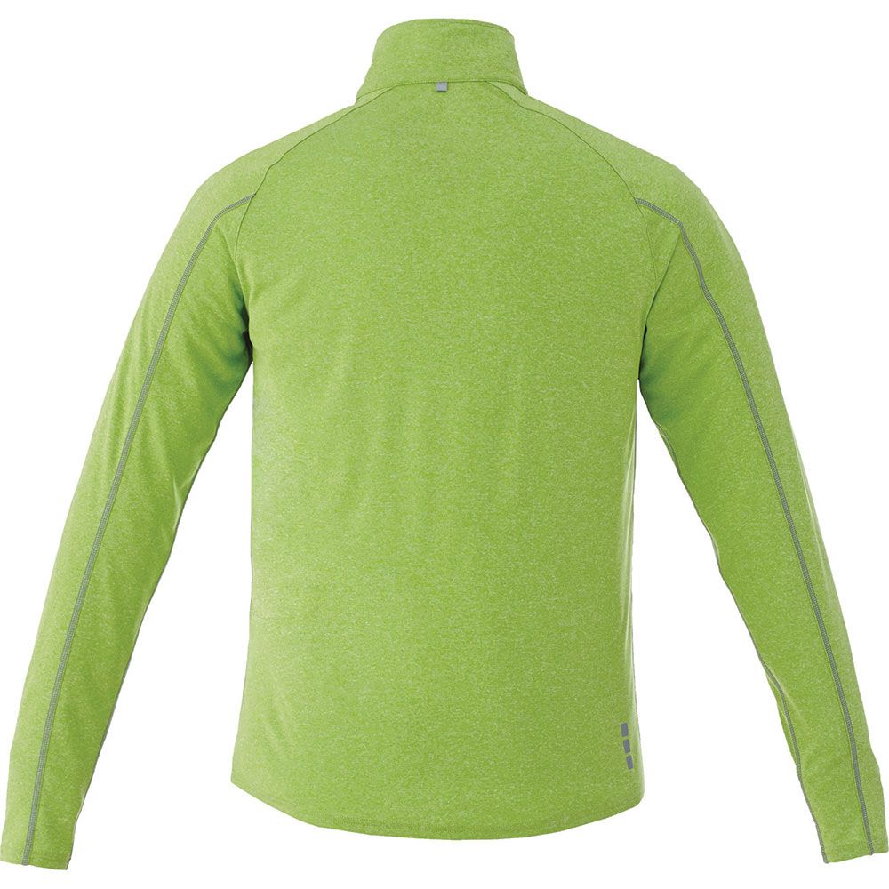 Taza Knit Quarter Zip - Mens – Jackets – Apparel Range – available in Aspen Blue Heather, Heather Dark Charcoal, Silver Heather and Team Red – thumbnail 15 of 21