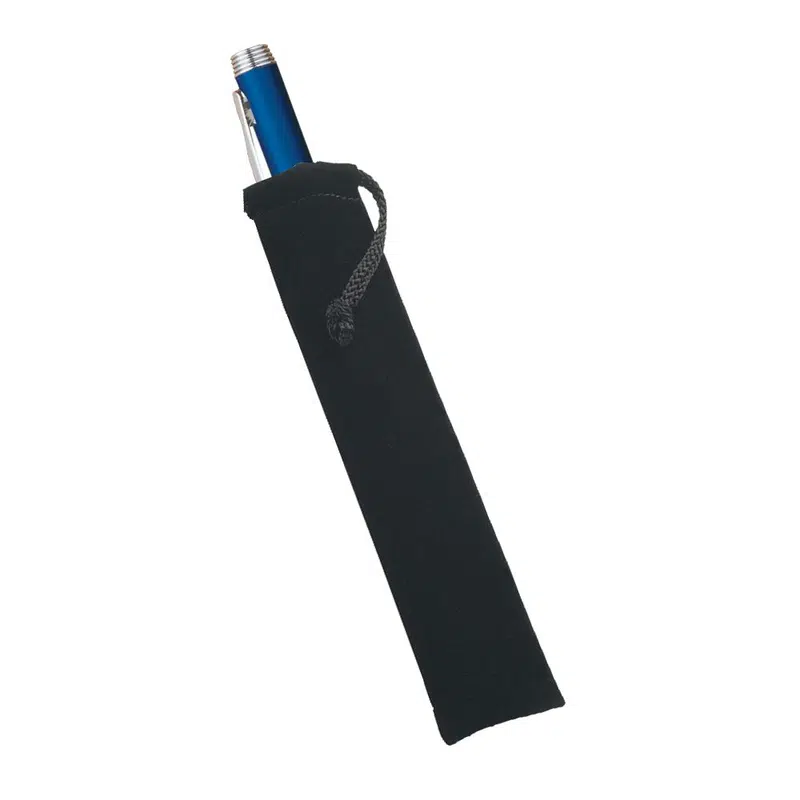 Slim Velvet Pouch – Pen Packaging – available in black colour