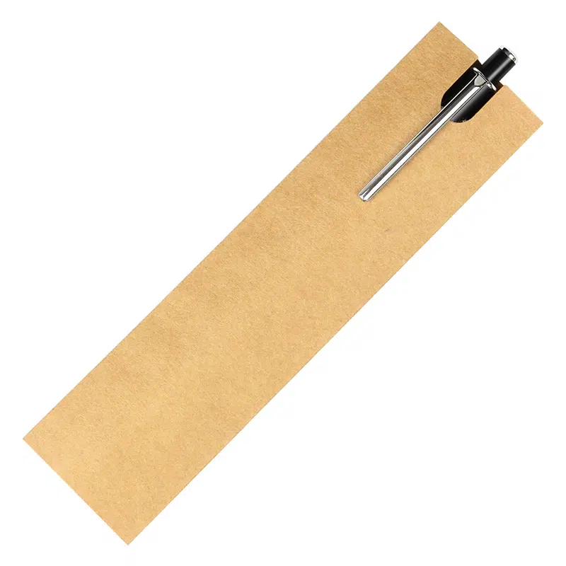 Cardboard Pen Sleeve – Pen Packaging – available in beige colour