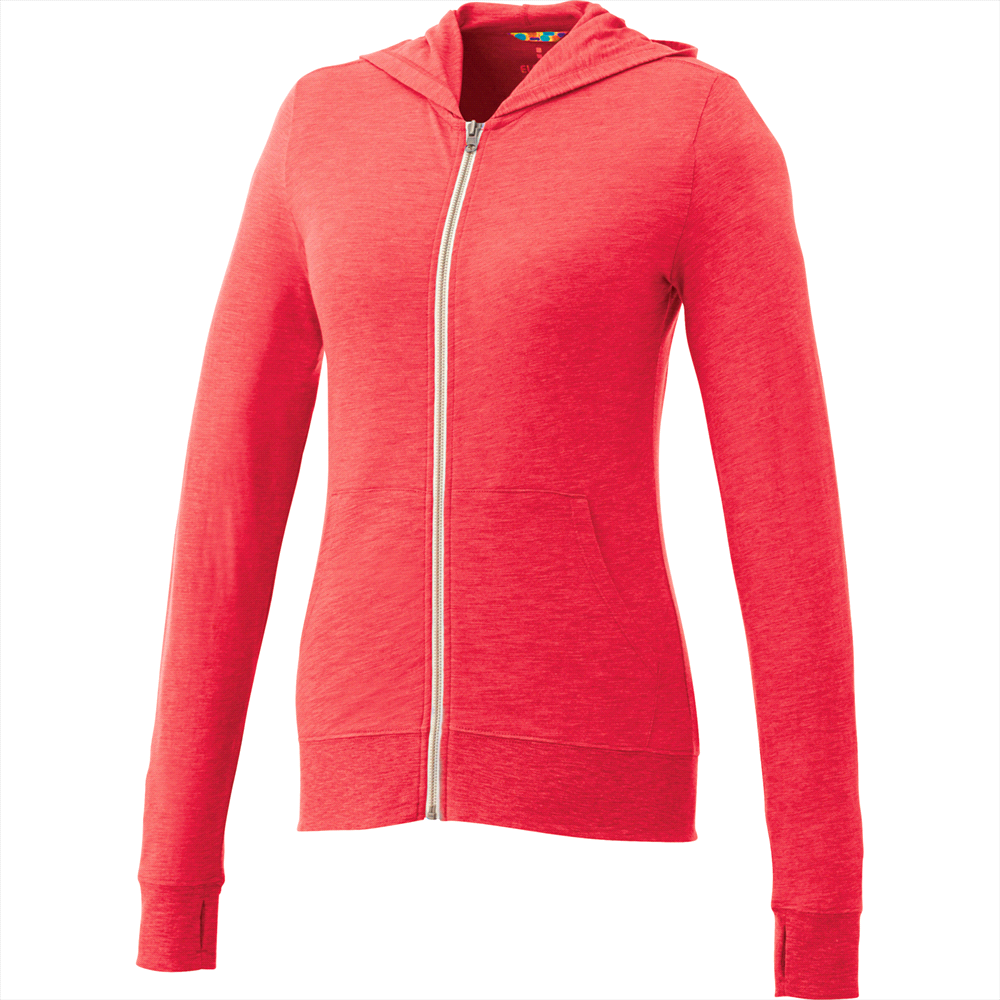 Garner Knit Full Zip Hoody - Womens – Hoodies – Apparel Range – available in Black, Heather Grey, Olympic Blue Heather, Team Red Heather and White – thumbnail 12 of 19