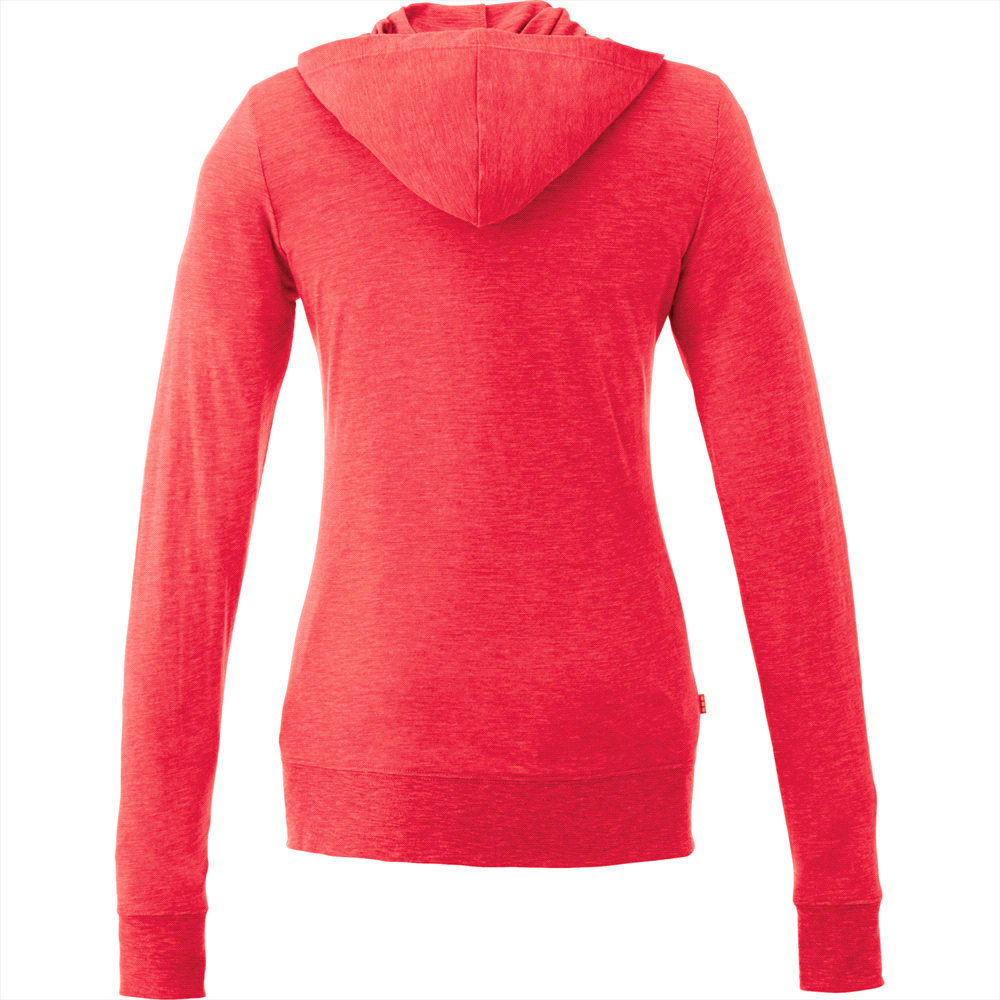 Garner Knit Full Zip Hoody - Womens – Hoodies – Apparel Range – available in Black, Heather Grey, Olympic Blue Heather, Team Red Heather and White – thumbnail 18 of 19