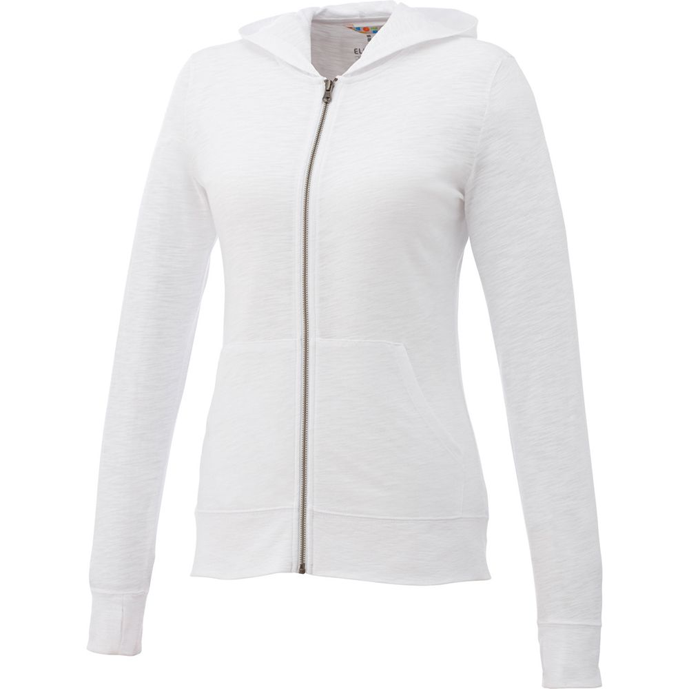 Garner Knit Full Zip Hoody - Womens – Hoodies – Apparel Range – available in Black, Heather Grey, Olympic Blue Heather, Team Red Heather and 1 more – thumbnail 9 of 19