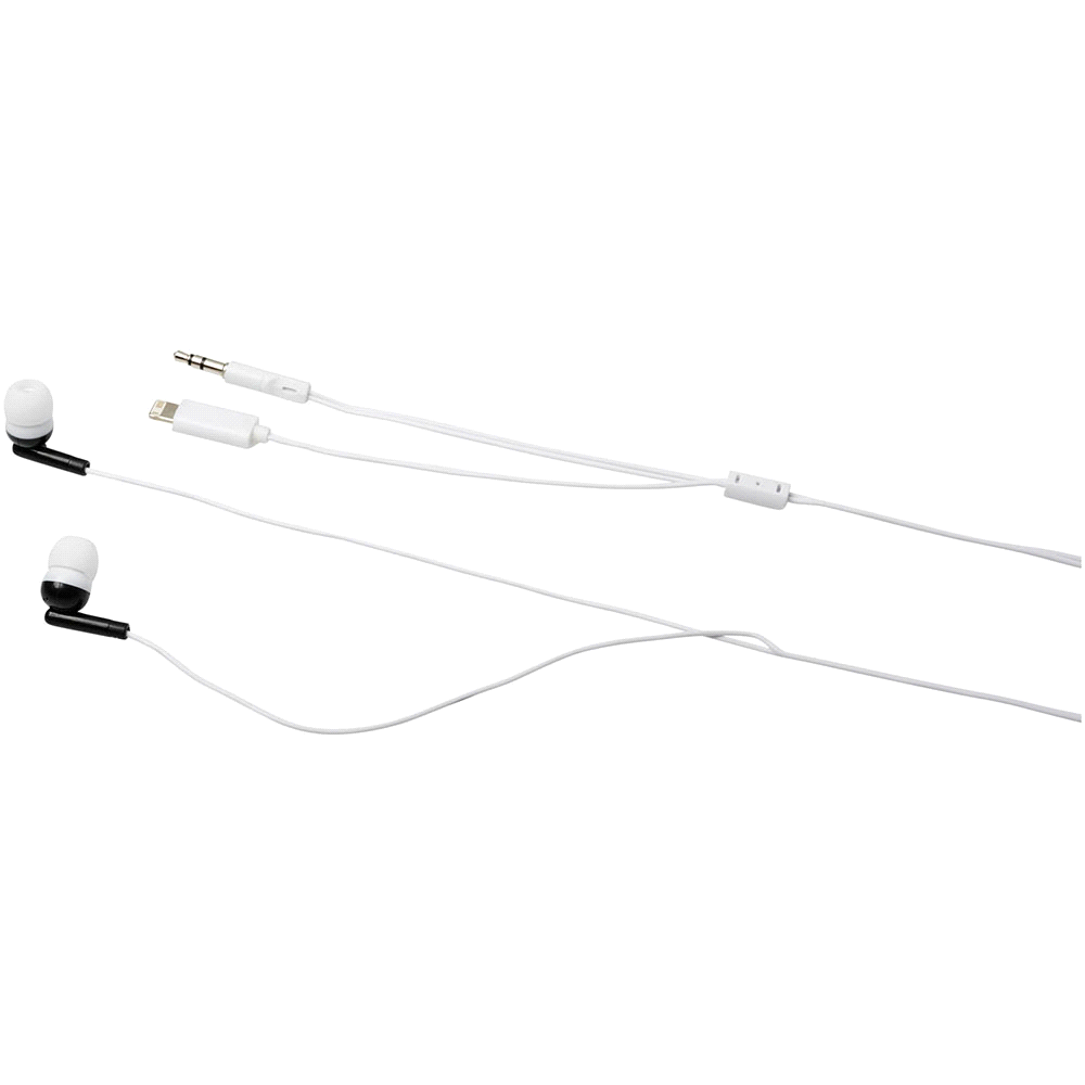 Wired Earbuds w/ Multi-Tips – Travel Bags – The Range – available in Black – thumbnail 5 of 7