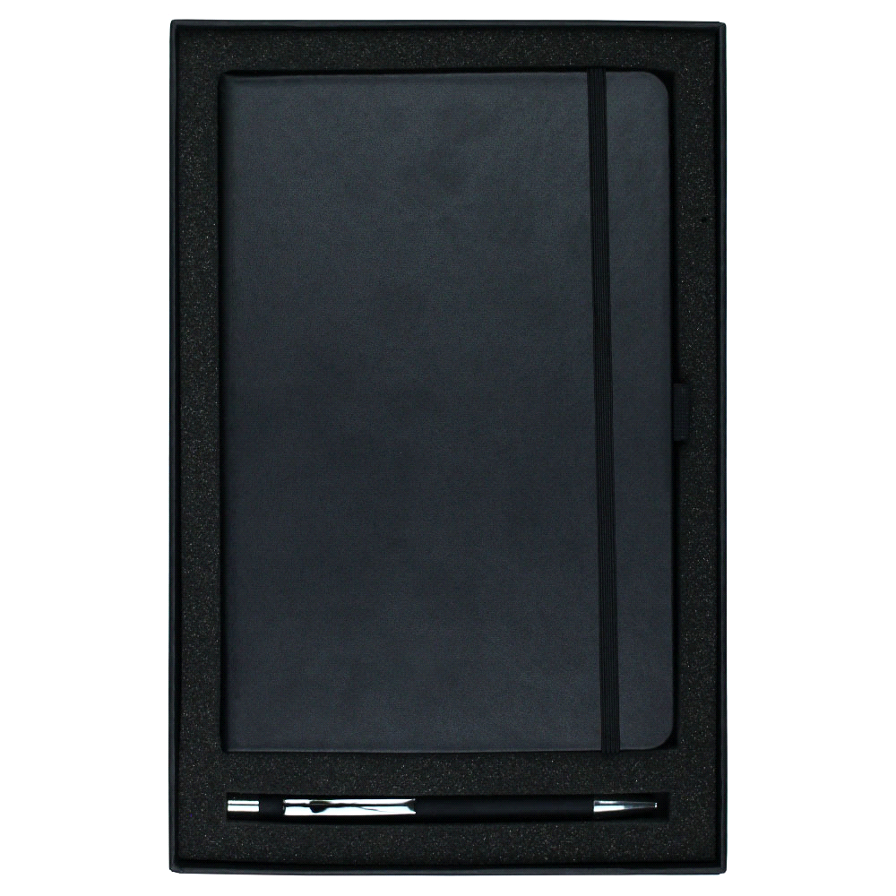 Gift Set w/ JB1008 Nova Journal & 6018 Gorcia Pen – Gift Sets – The Range – available in Black, Navy, Orange, Red and White – thumbnail 8 of 12