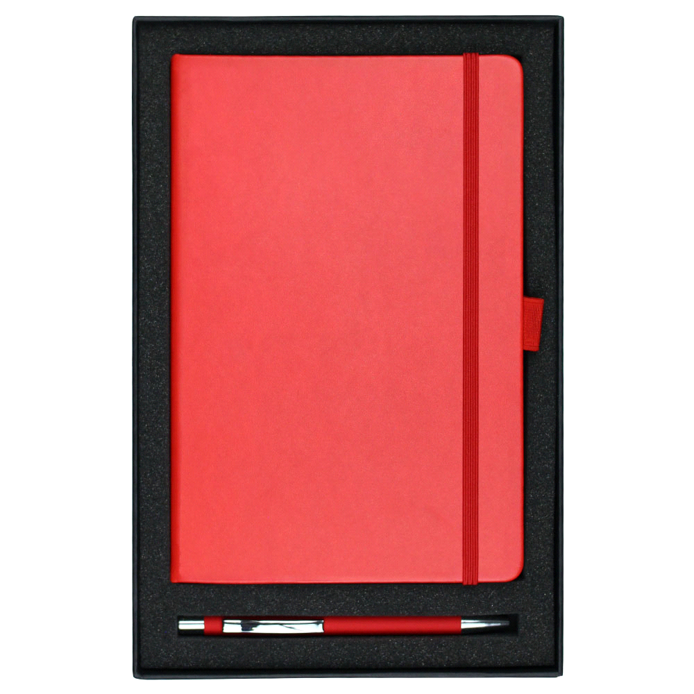Gift Set w/ JB1008 Nova Journal & 6018 Gorcia Pen – Gift Sets – The Range – available in Black, Navy, Orange, Red and White – thumbnail 11 of 12