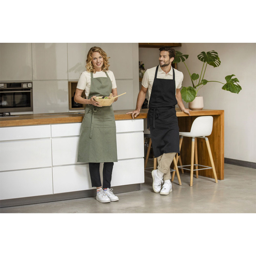 Shara 240 g/m2 Aware Recycled Apron – Aprons – The Range – available in Black, Green and Navy – thumbnail 2 of 22