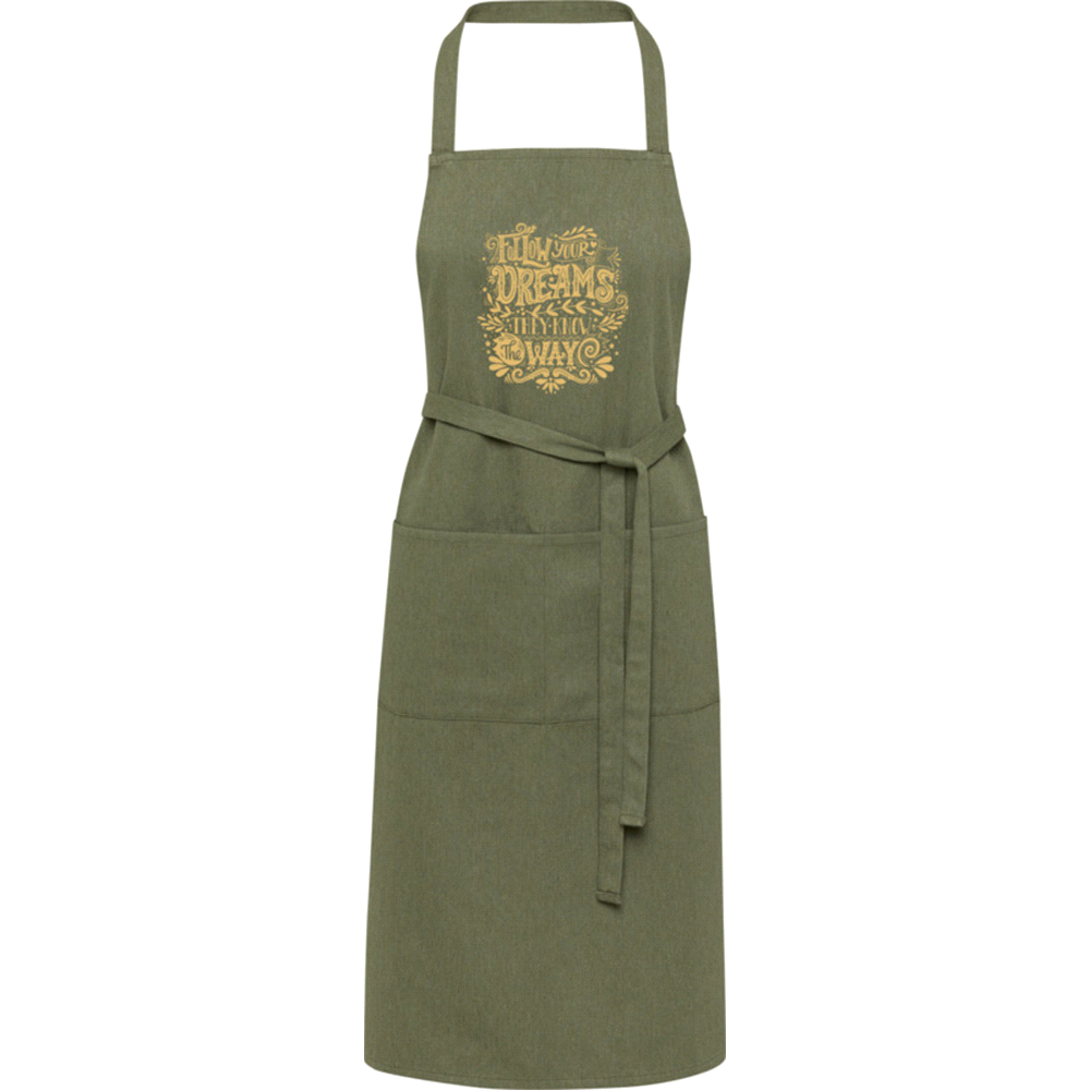 Shara 240 g/m2 Aware Recycled Apron – Aprons – The Range – available in Black, Green and Navy – thumbnail 11 of 22