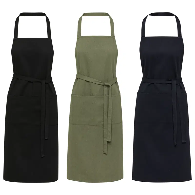 Shara 240 g/m2 Aware Recycled Apron – Aprons – available in black, green colours
