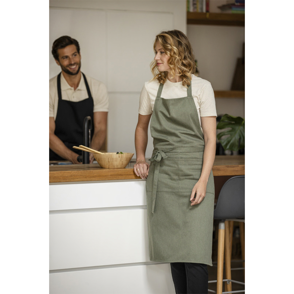 Shara 240 g/m2 Aware Recycled Apron – Aprons – The Range – available in Black, Green and Navy – thumbnail 3 of 22