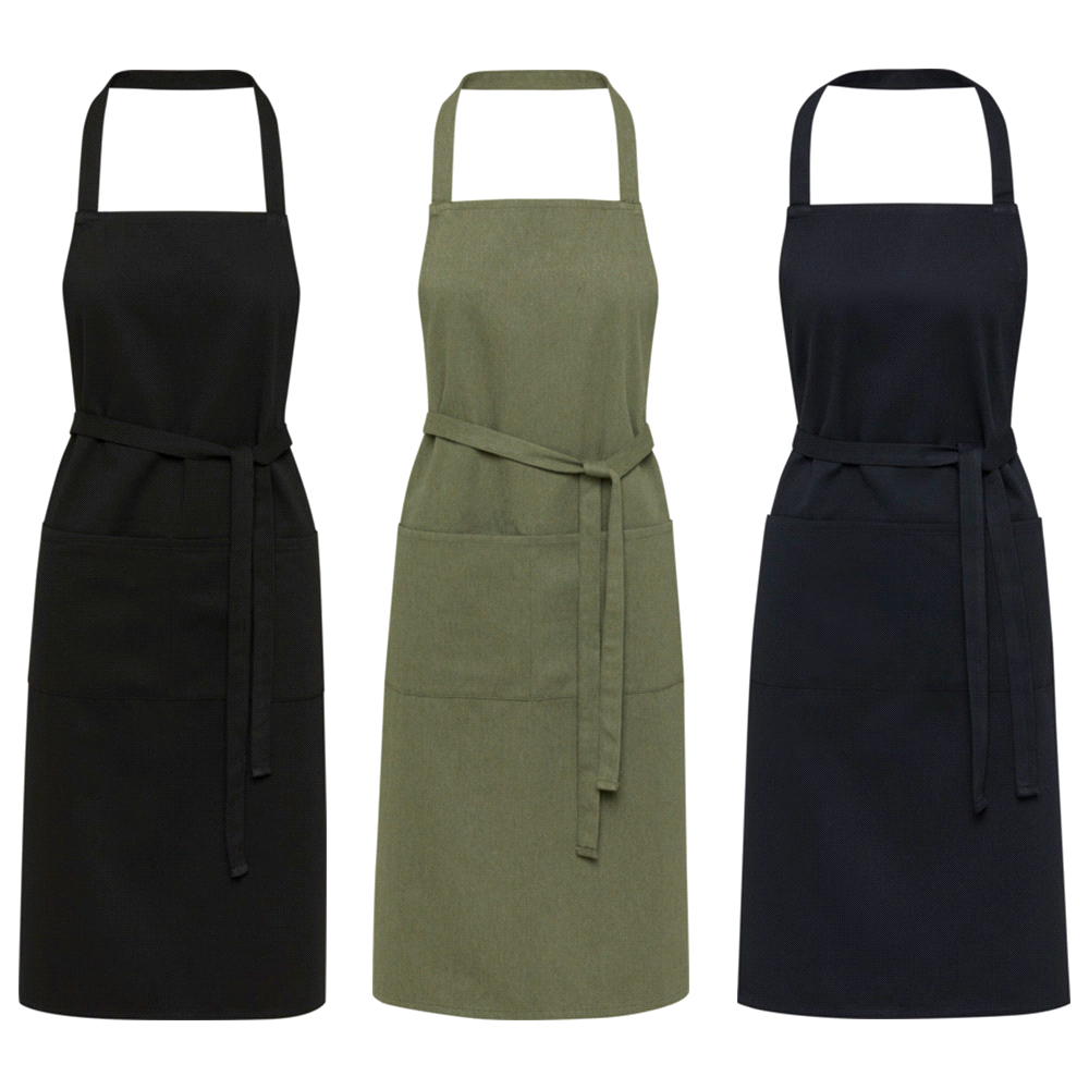 Shara 240 g/m2 Aware Recycled Apron – Aprons – The Range – available in Black, Green and Navy – thumbnail 1 of 22