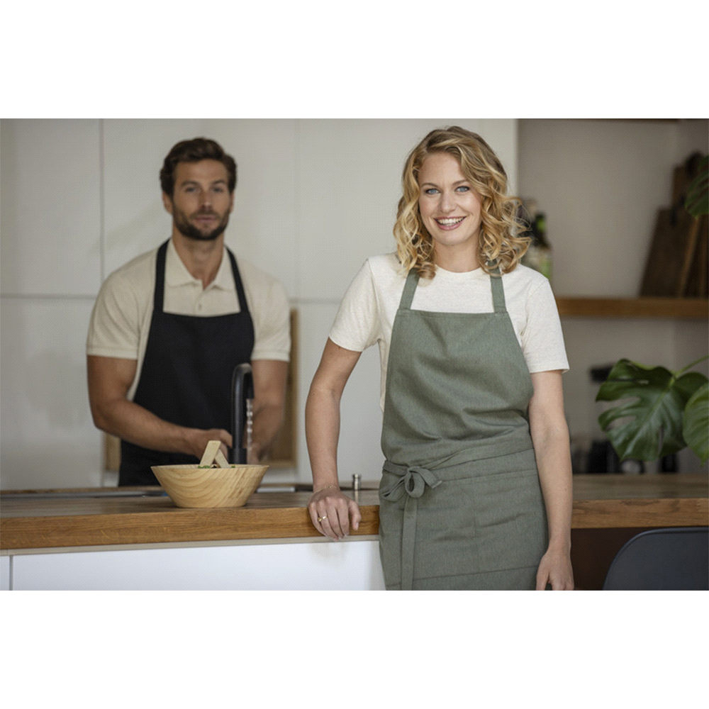 Shara 240 g/m2 Aware Recycled Apron – Aprons – The Range – available in Black, Green and Navy – thumbnail 7 of 22