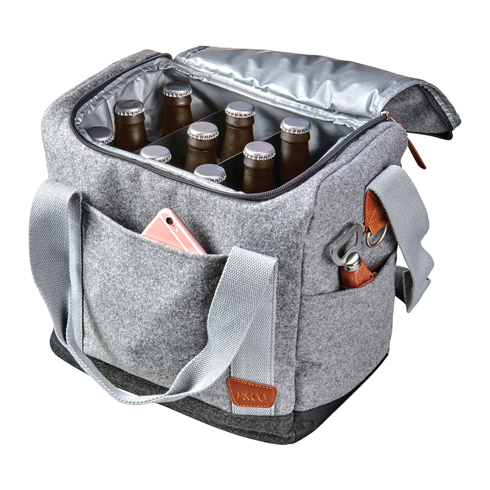 Field & Co. Campster 12 Bottle Craft Cooler 15L – Cooler Bags – The Range – available in Charcoal and Grey – thumbnail 10 of 22