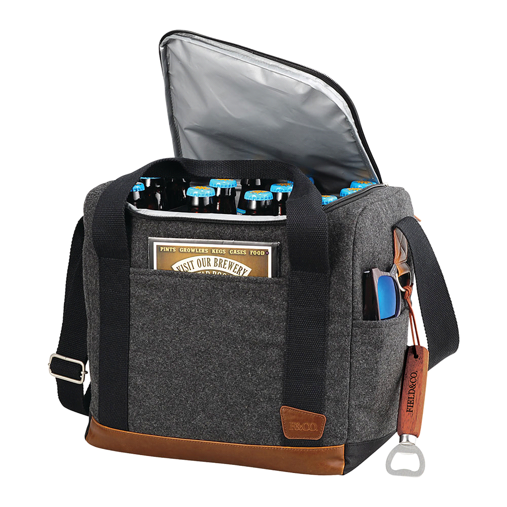 Field & Co. Campster 12 Bottle Craft Cooler 15L – Cooler Bags – The Range – available in Charcoal and Grey – thumbnail 17 of 22