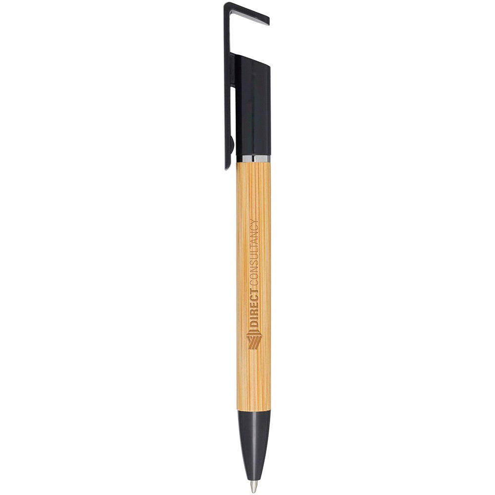 Delfina Phone Holder Pen – Eco Pens – The Range – available in Black, Heather green, Navy and White – thumbnail 9 of 32