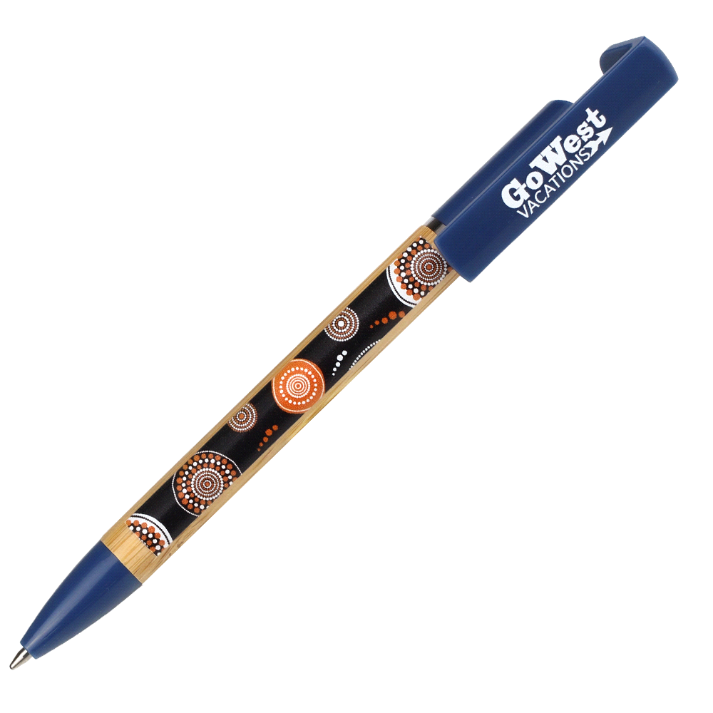 Delfina Phone Holder Pen – Eco Pens – The Range – available in Black, Heather green, Navy and White – thumbnail 14 of 32
