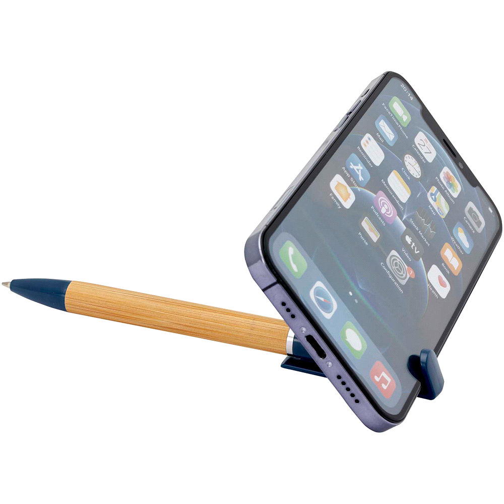 Delfina Phone Holder Pen – Eco Pens – The Range – available in Black, Heather green, Navy and White – thumbnail 24 of 32
