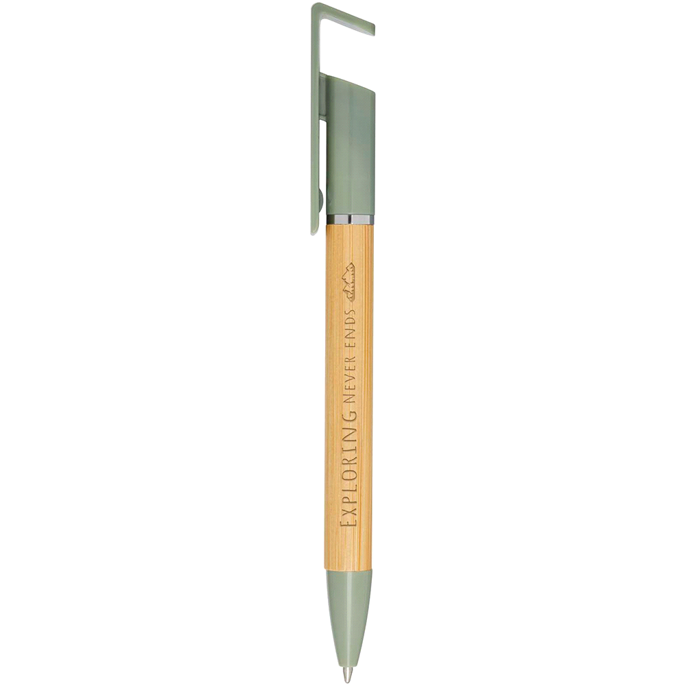 Delfina Phone Holder Pen – Eco Pens – The Range – available in Black, Heather green, Navy and White – thumbnail 11 of 32